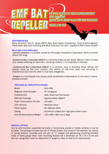 Load image into Gallery viewer, EMF Bat Repeller