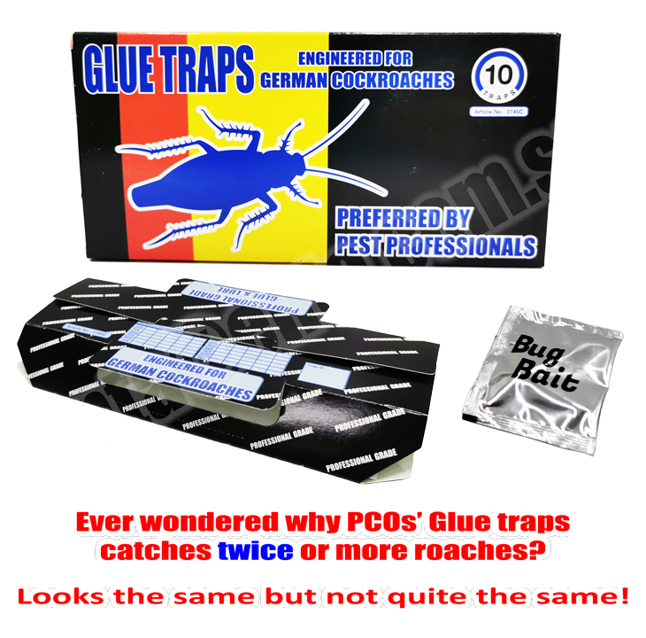 EMIT GLUE TRAP Engineered for German Cockroaches (PRO Grade) (3745C)